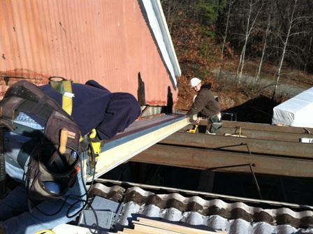 Bare Cove Fire Museum CPC Project Roof Work